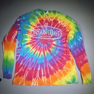 Oregon Coast Tie Dye Shirt Size L